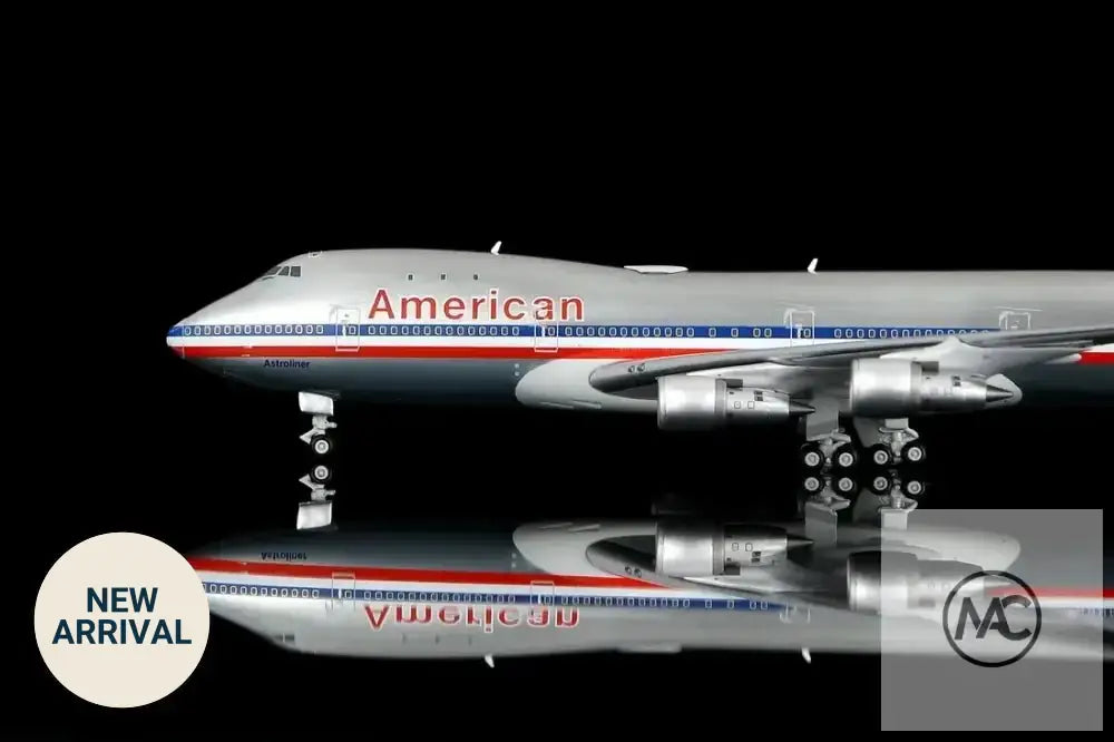 Legacy Jets 美國航空 American Airlines（泛美租借 Leased from Pan Am）Boeing 747-121 N740PA (1:400) - Man‘s Aviation Collectibles (HK)