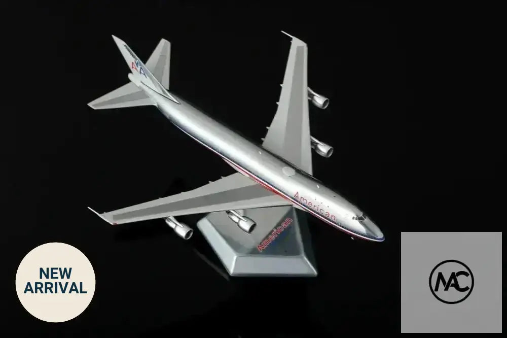 Legacy Jets 美國航空 American Airlines（泛美租借 Leased from Pan Am）Boeing 747-121 N740PA (1:400) - Man‘s Aviation Collectibles (HK)
