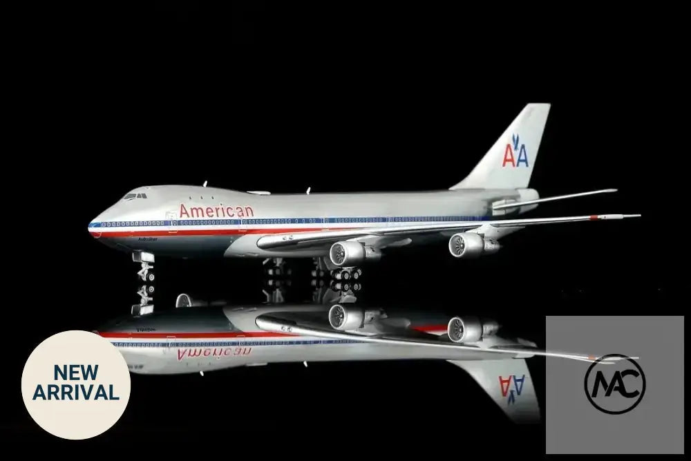 Legacy Jets 美國航空 American Airlines（泛美租借 Leased from Pan Am）Boeing 747-121 N740PA (1:400) - Man‘s Aviation Collectibles (HK)