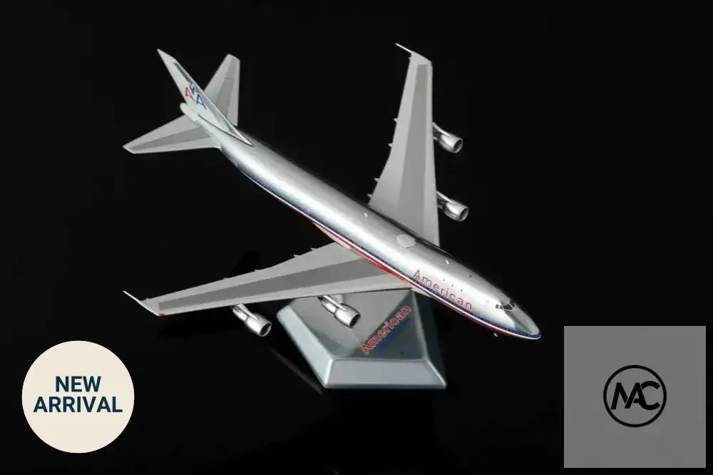 Legacy Jets 美國航空 American Airlines（泛美租借 Leased from Pan Am）Boeing 747-121 N740PA (1:400) - Man‘s Aviation Collectibles (HK)