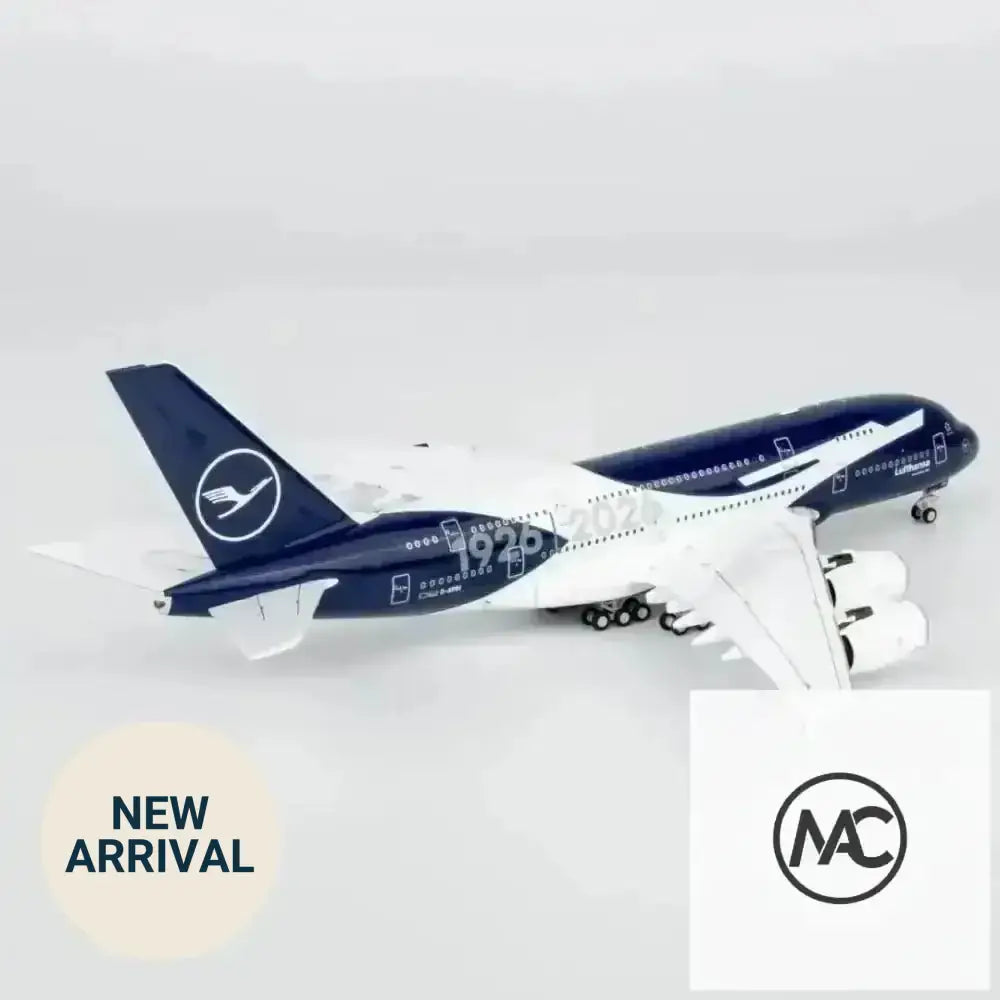 LH | 漢莎航空 Airbus A380-800 100週年紀念塗裝 D-AIMH 1:400 | Lufthansa 100th Anniversary Special Livery Diecast Model NG Models 38001 - Man‘s Aviation Collectibles (HK)