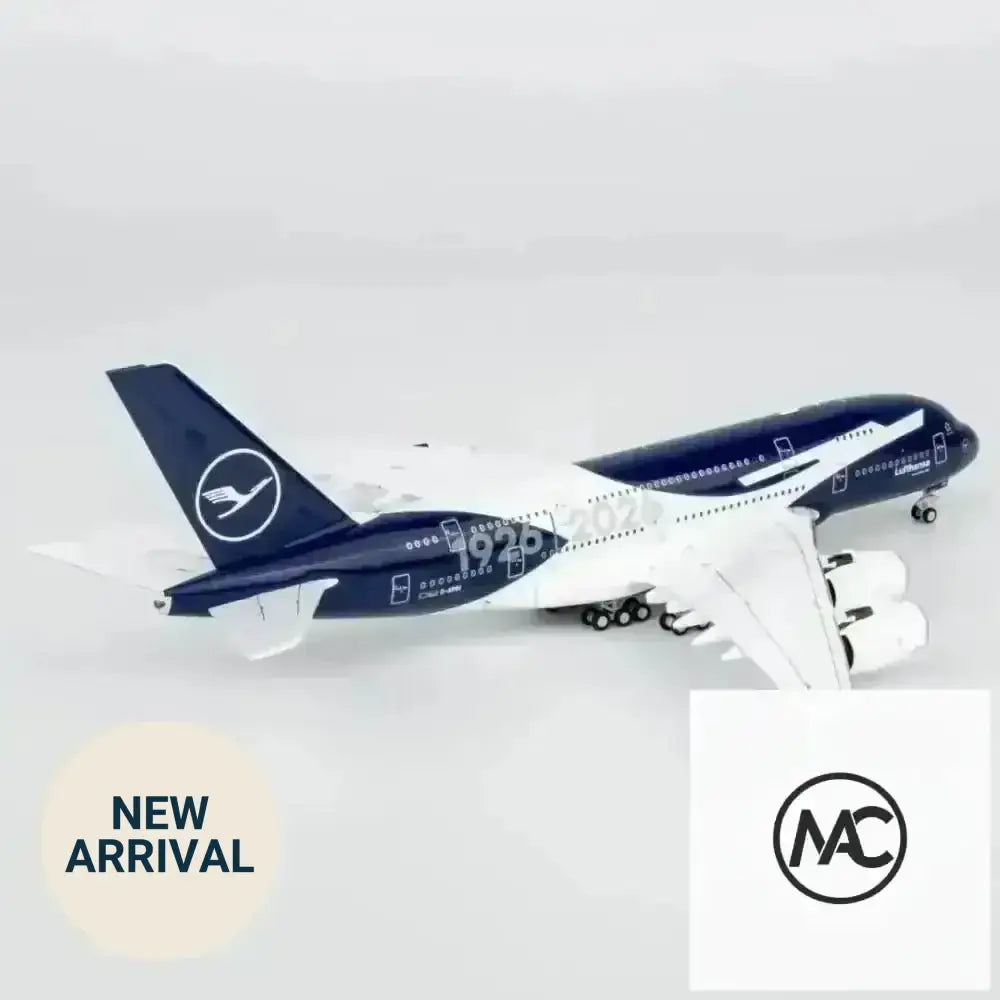 LH | 漢莎航空 Airbus A380-800 100週年紀念塗裝 D-AIMH 1:400 | Lufthansa 100th Anniversary Special Livery Diecast Model NG Models 38001 - Man‘s Aviation Collectibles (HK)