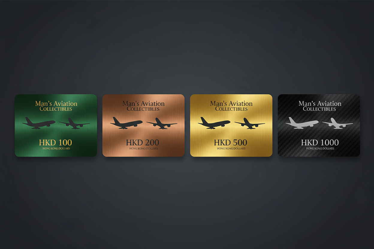 Man's Aviation Collectibles Gift Cards