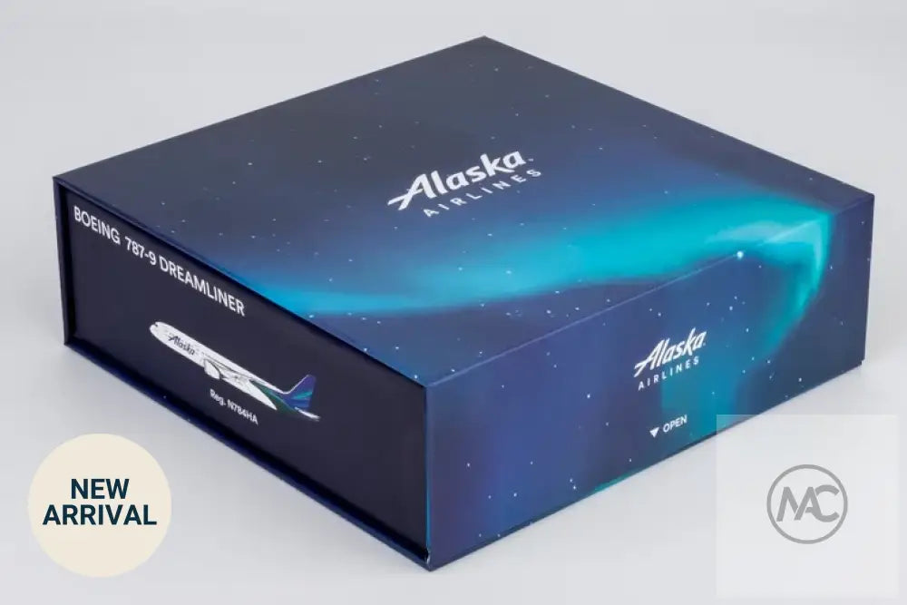 NG Models 1:400 阿拉斯加航空 Boeing 787-9 N784HA 旗艦典藏版 | Alaska Airlines Boeing 787-9 ULTIMATE (NG55161)