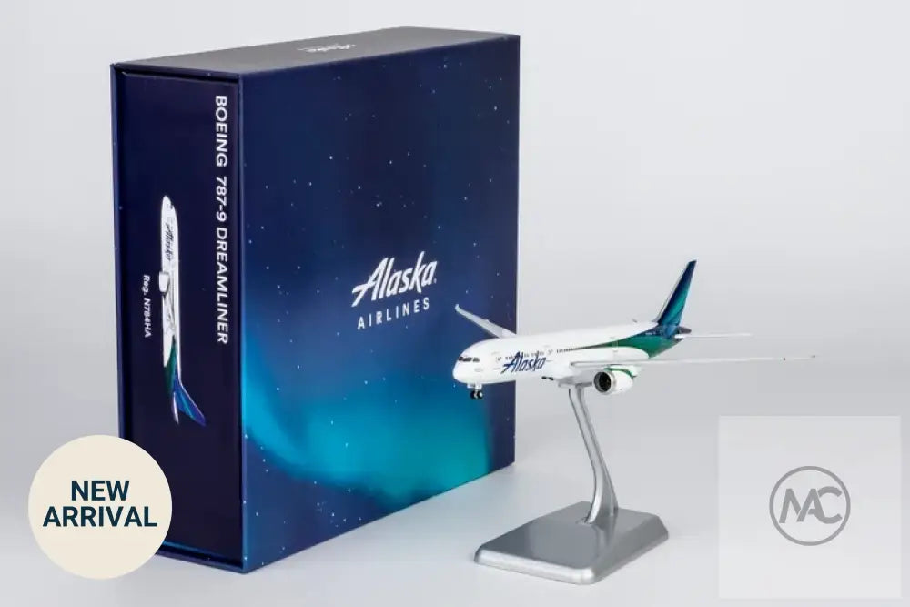 NG Models 1:400 阿拉斯加航空 Boeing 787-9 N784HA 旗艦典藏版 | Alaska Airlines Boeing 787-9 ULTIMATE (NG55161)
