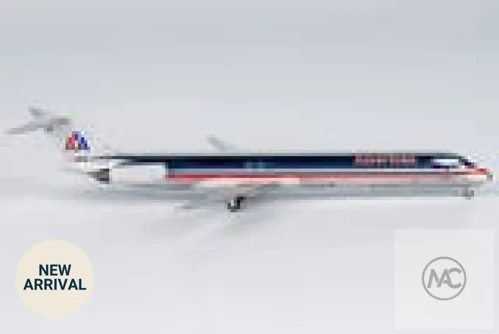 NG Models 1:400 American Airlines McDonnell Douglas MD-82 黑鼻頭 N236AA (NG83008)