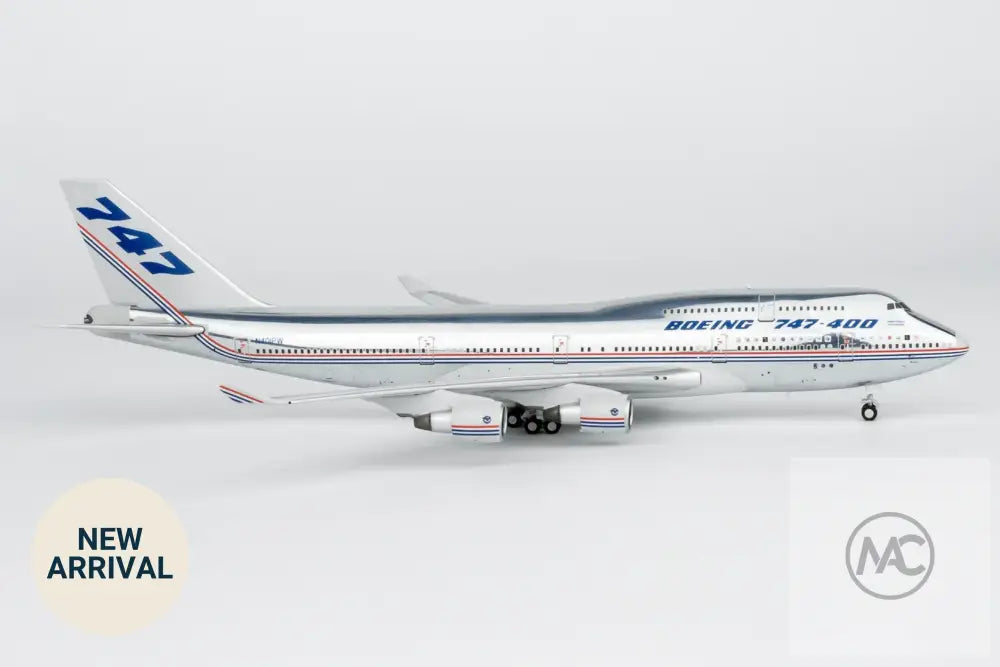 NG Models 1:400 Boeing 747-400 Boeing House Colors N401PW Ultimate (04009) - 1:400 Scale Model