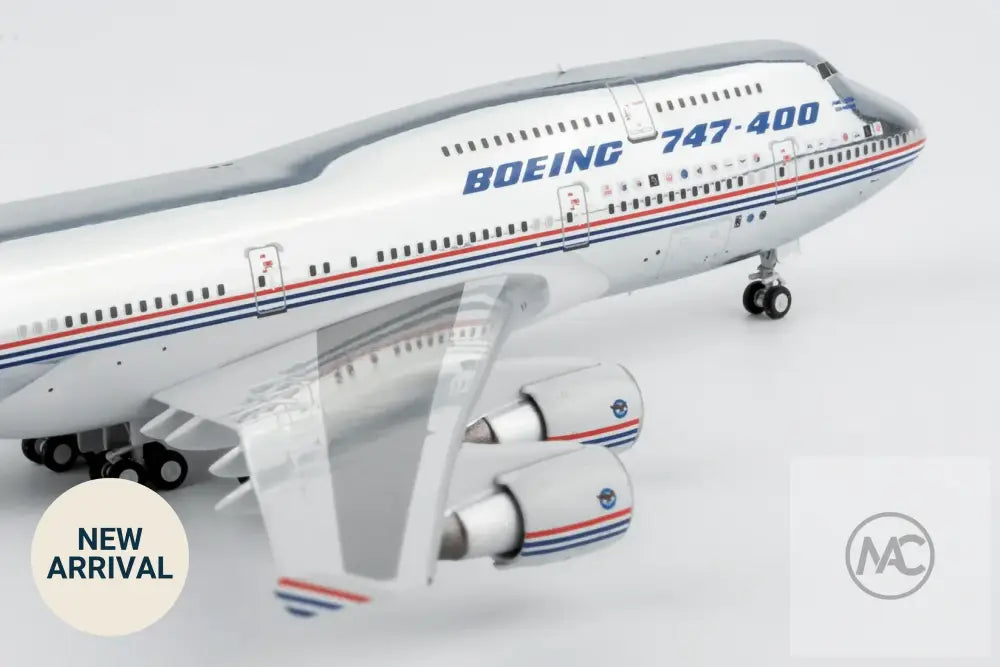 NG Models 1:400 Boeing 747-400 Boeing House Colors N401PW Ultimate (04009) - 1:400 Scale Model