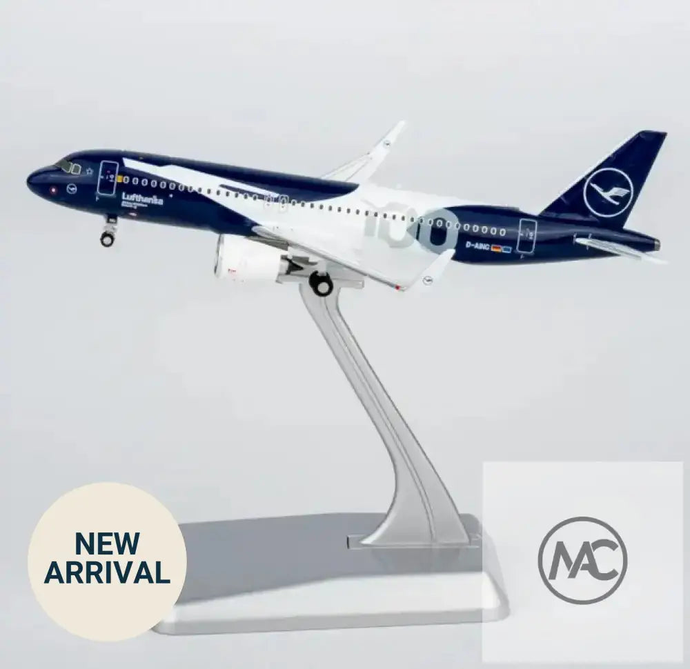 NG Models 1:400 漢莎航空 Airbus A320neo D-AING（百年紀念塗裝 · Ultimate 豪華版） - Man‘s Aviation Collectibles (HK)