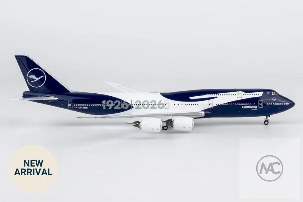 NG Models 1:400 漢莎航空 Boeing 747-8i 100週年紀念塗裝 D-ABYN (NG78046) - 1:400 Scale Model