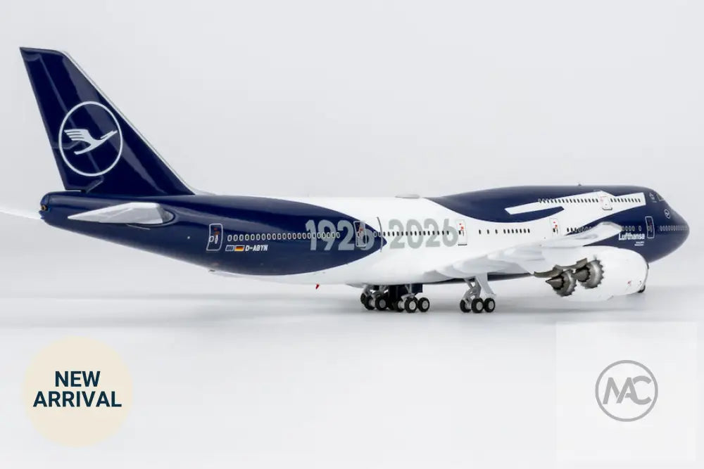 NG Models 1:400 漢莎航空 Boeing 747-8i 100週年紀念塗裝 D-ABYN (NG78046) - 1:400 Scale Model