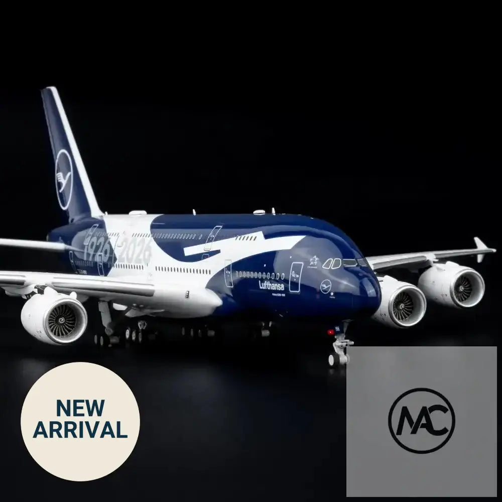 NG Models 1:400 漢莎航空 Lufthansa Airbus A380-800「100 週年紀念塗裝」D-AIMH｜NG38002 - Man‘s Aviation Collectibles (HK)