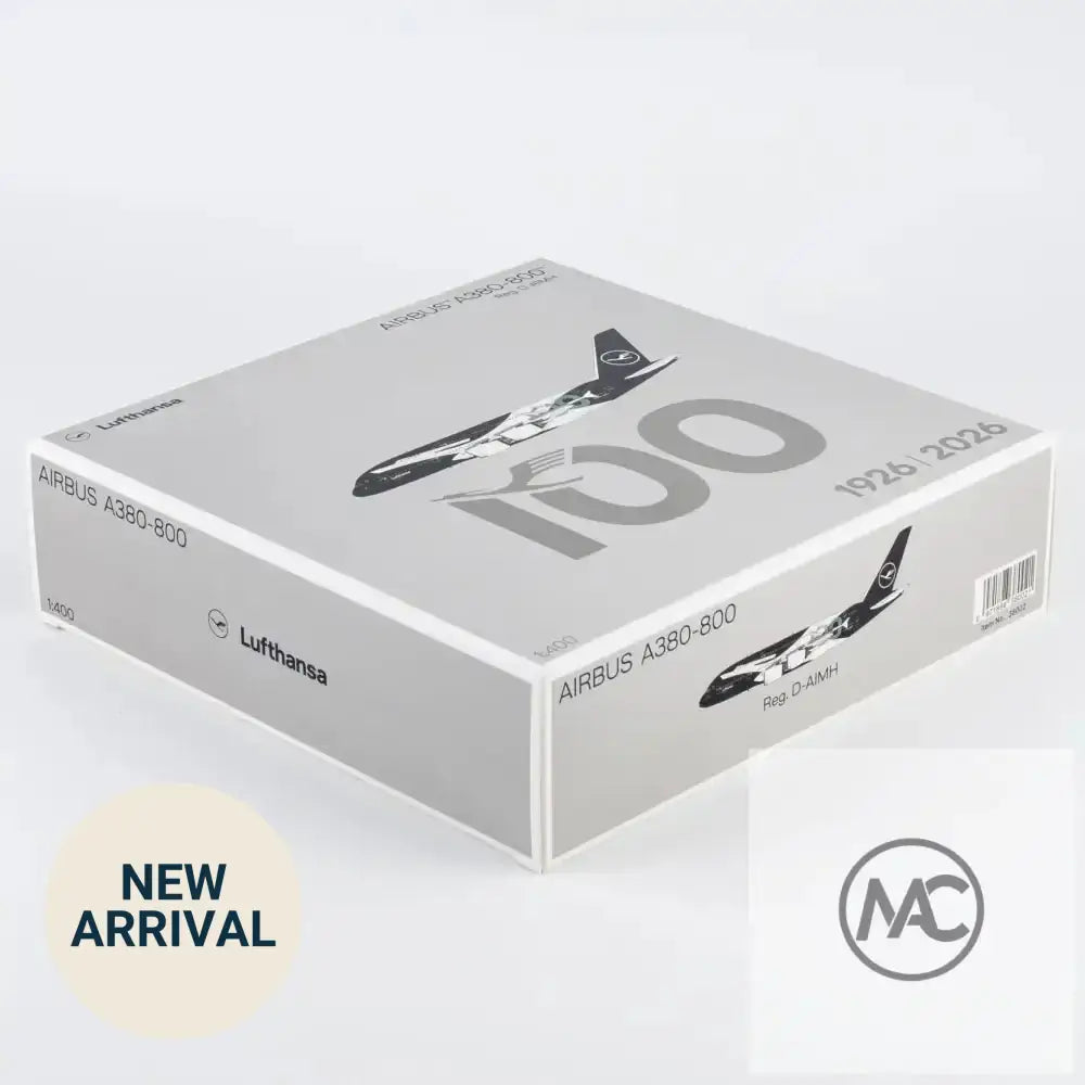 NG Models 1:400 漢莎航空 Lufthansa Airbus A380-800「100 週年紀念塗裝」D-AIMH｜NG38002 - Man‘s Aviation Collectibles (HK)