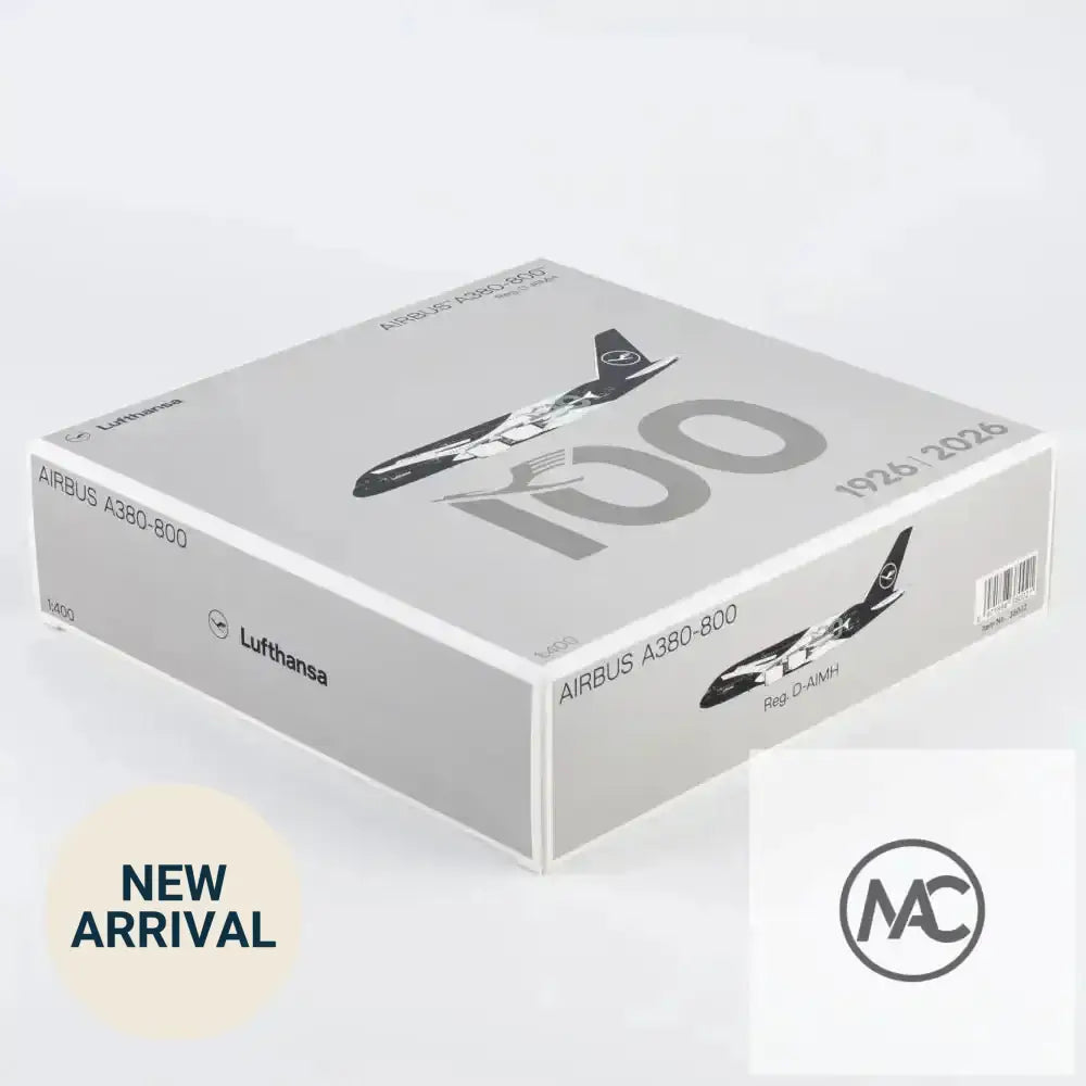 NG Models 1:400 漢莎航空 Lufthansa Airbus A380-800「100 週年紀念塗裝」D-AIMH｜NG38002 - Man‘s Aviation Collectibles (HK)