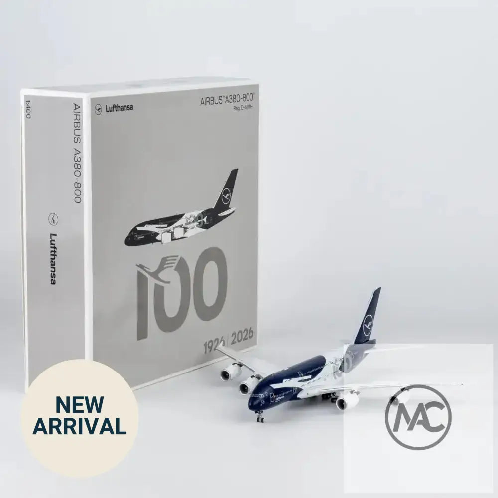 NG Models 1:400 漢莎航空 Lufthansa Airbus A380-800「100 週年紀念塗裝」D-AIMH｜NG38002 - Man‘s Aviation Collectibles (HK)