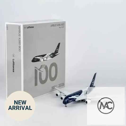 NG Models 1:400 漢莎航空 Lufthansa Airbus A380-800「100 週年紀念塗裝」D-AIMH｜NG38002 - Man‘s Aviation Collectibles (HK)