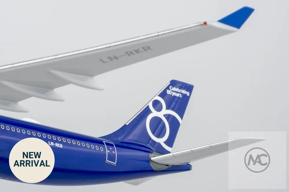 NG Models 1:400 斯堪的納維亞航空 SAS Airbus A330-300 LN-RKR（80週年紀念塗裝）