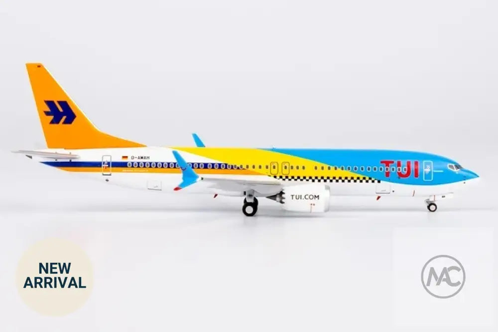 NG Models 1:400 TUI fly Boeing 737 MAX 8 D-AMAH「Fuerteventura」TUI 50 週年彩繪 | TUI 50 Years Livery