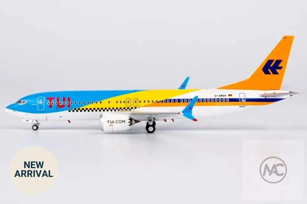 NG Models 1:400 TUI fly Boeing 737 MAX 8 D-AMAH「Fuerteventura」TUI 50 週年彩繪 | TUI 50 Years Livery