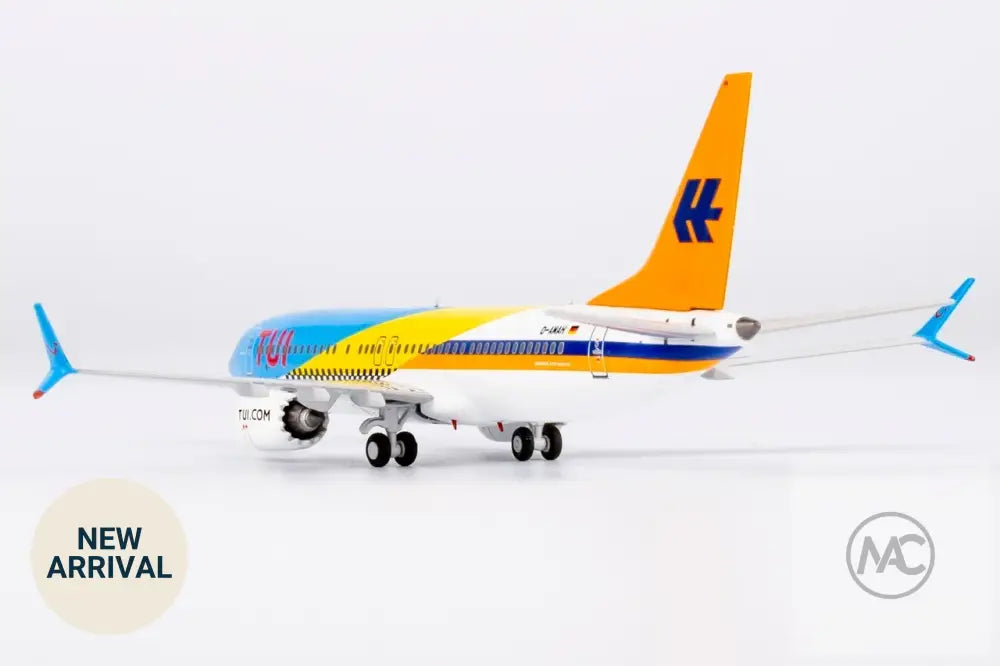 NG Models 1:400 TUI fly Boeing 737 MAX 8 D-AMAH「Fuerteventura」TUI 50 週年彩繪 | TUI 50 Years Livery