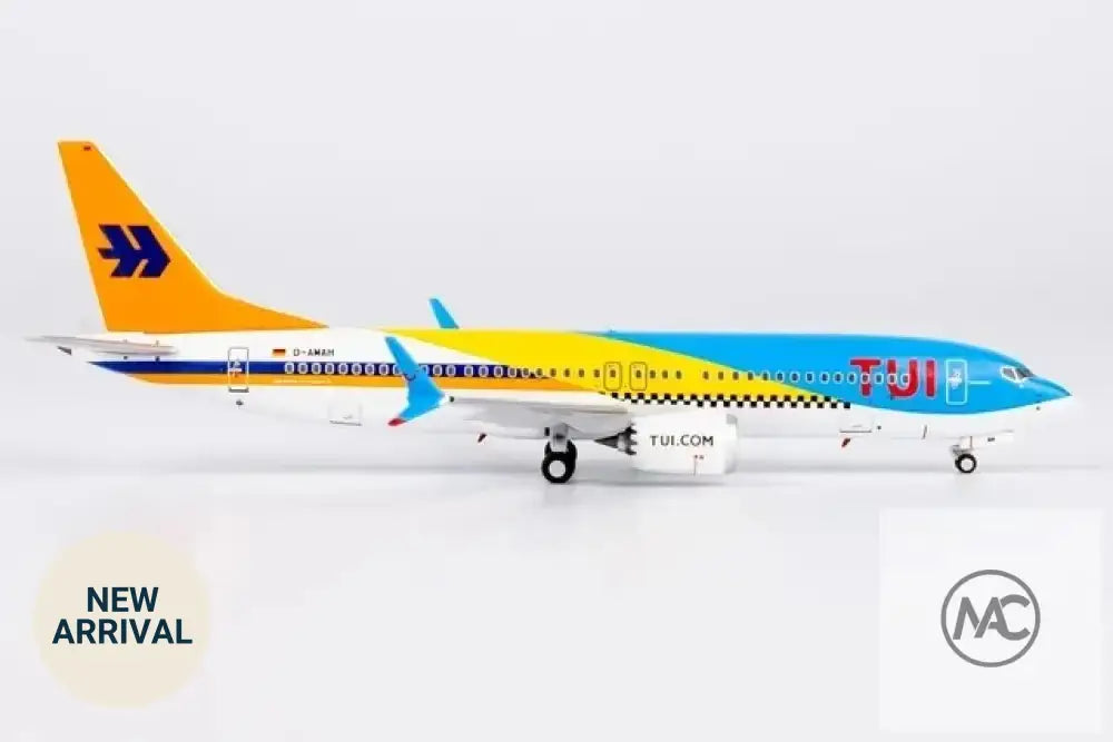 NG Models 1:400 TUI fly Boeing 737 MAX 8 D-AMAH「Fuerteventura」TUI 50 週年彩繪 | TUI 50 Years Livery - Man‘s Aviation Collectibles (HK)
