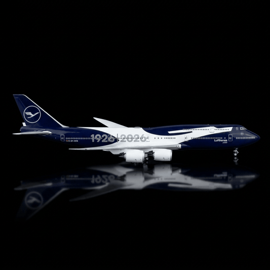 NG Models 1:400 漢莎航空 Boeing 747-8i 100週年紀念塗裝 D-ABYN (NG78046) - Man‘s Aviation Collectibles (HK)