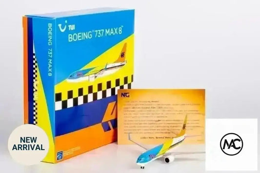 NG Models 1:400 TUI fly Boeing 737 MAX 8 D-AMAH「Fuerteventura」TUI 50 週年彩繪 | TUI 50 Years Livery - Man‘s Aviation Collectibles (HK)