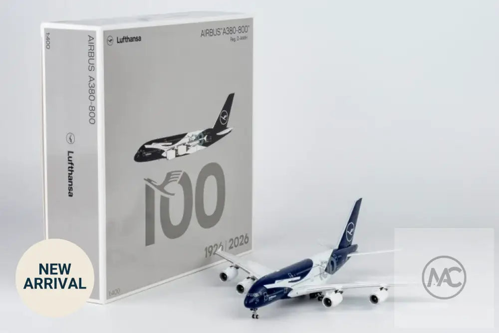 NG Models 38002 漢莎航空 Lufthansa Airbus A380-800 100週年紀念塗裝 D-AIMH 1:400 合金模型 - 航空模型 Aircraft Model