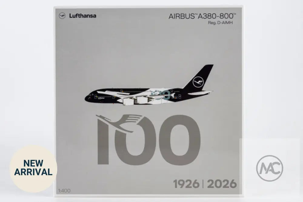 NG Models 38002 漢莎航空 Lufthansa Airbus A380-800 100週年紀念塗裝 D-AIMH 1:400 合金模型 - 航空模型 Aircraft Model