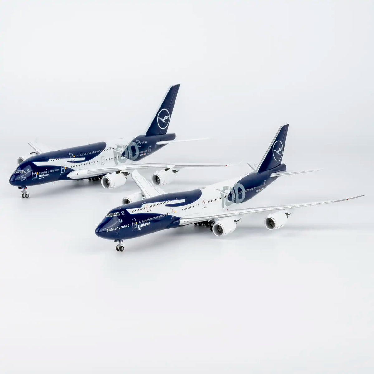 NG Models 漢莎 Boeing 747-8i 百年紀念 豪華版合金模型 1:400 D-ABYN - Man‘s Aviation Collectibles (HK)