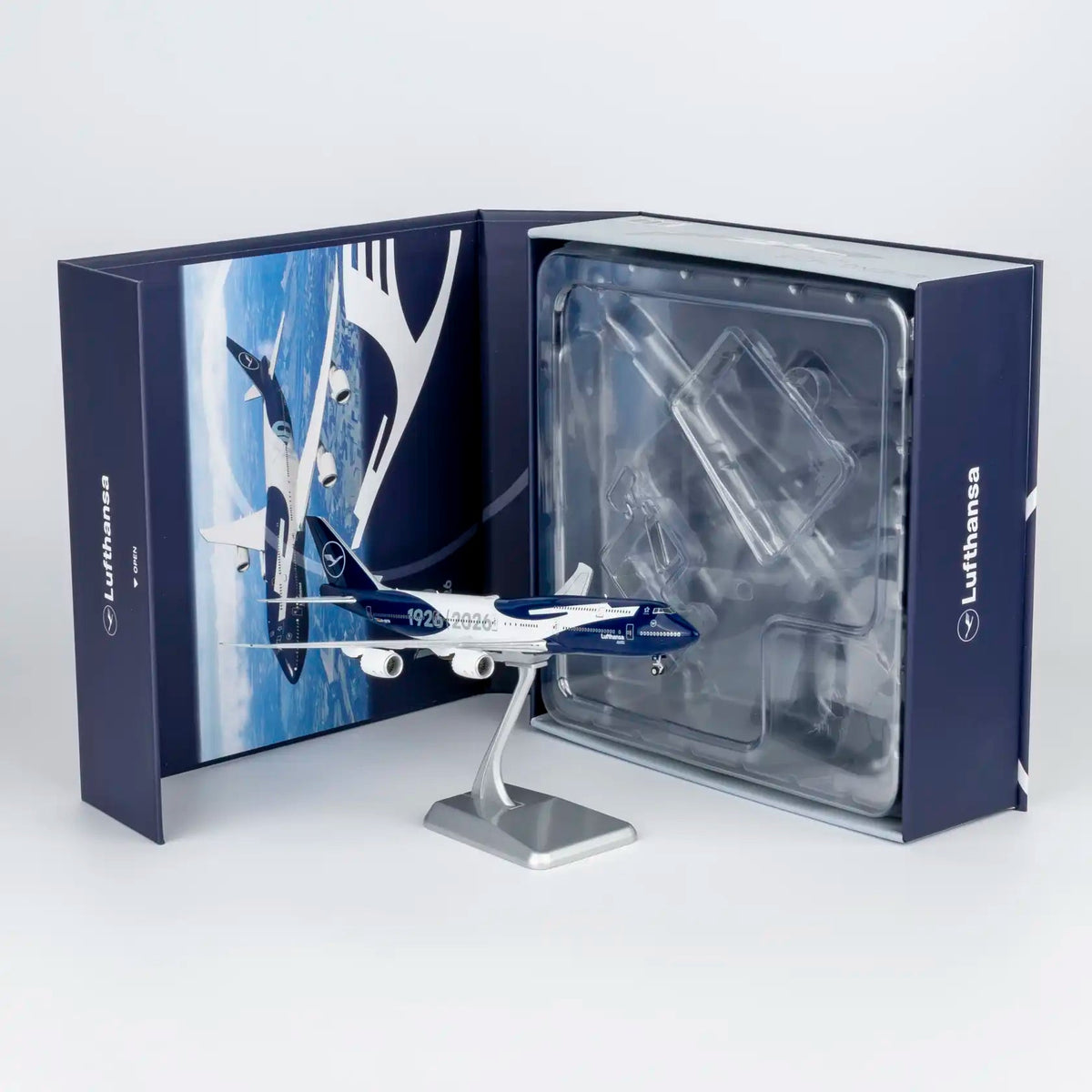 NG Models 漢莎 Boeing 747-8i 百年紀念 豪華版合金模型 1:400 D-ABYN - Man‘s Aviation Collectibles (HK)