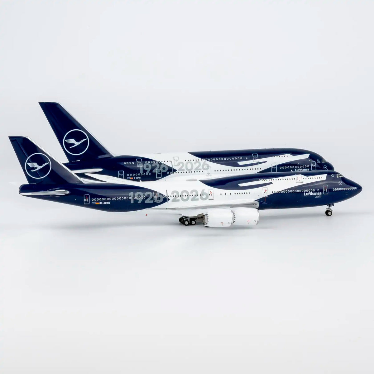 NG Models 漢莎 Boeing 747-8i 百年紀念 豪華版合金模型 1:400 D-ABYN - Man‘s Aviation Collectibles (HK)