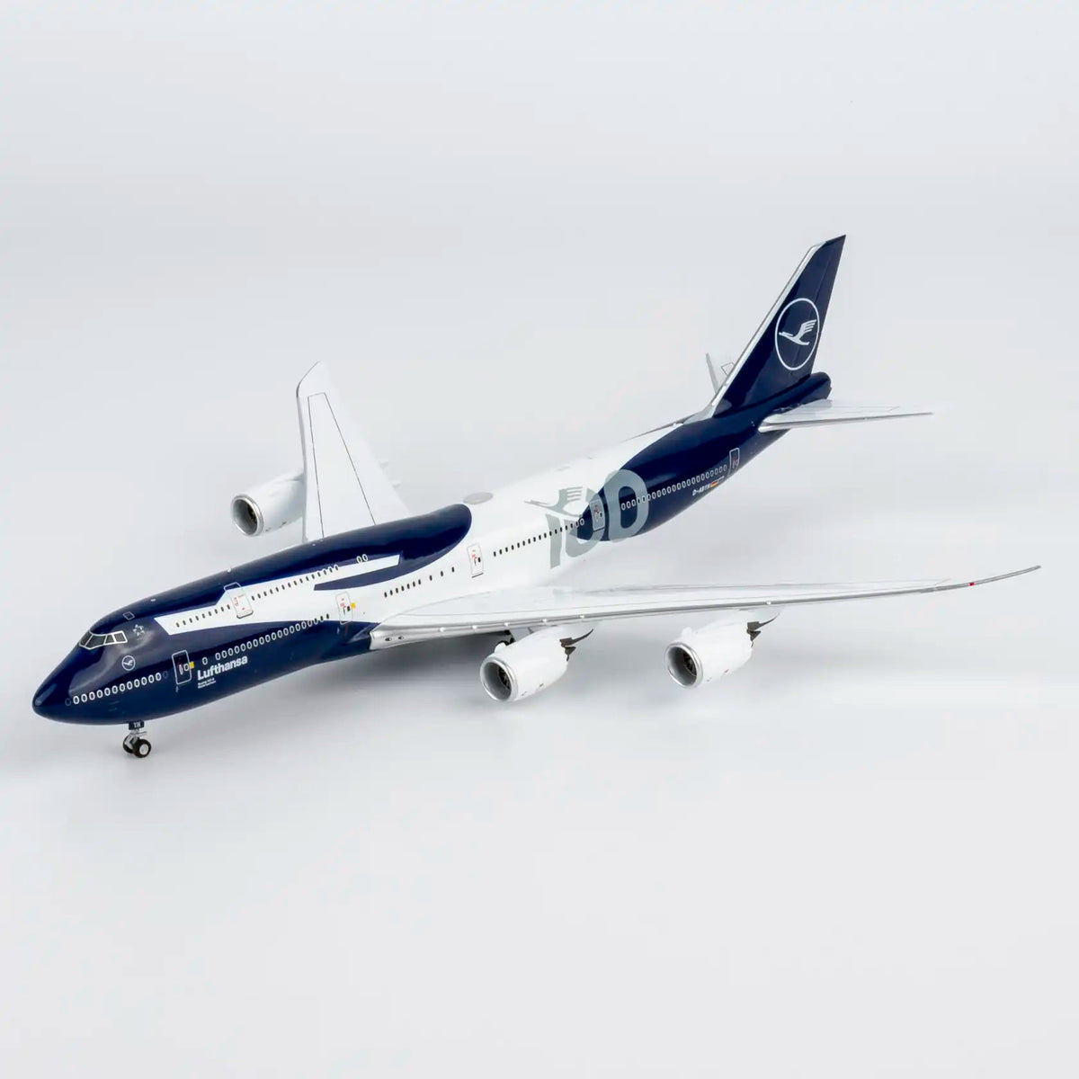 NG Models 漢莎 Boeing 747-8i 百年紀念 豪華版合金模型 1:400 D-ABYN - Man‘s Aviation Collectibles (HK)