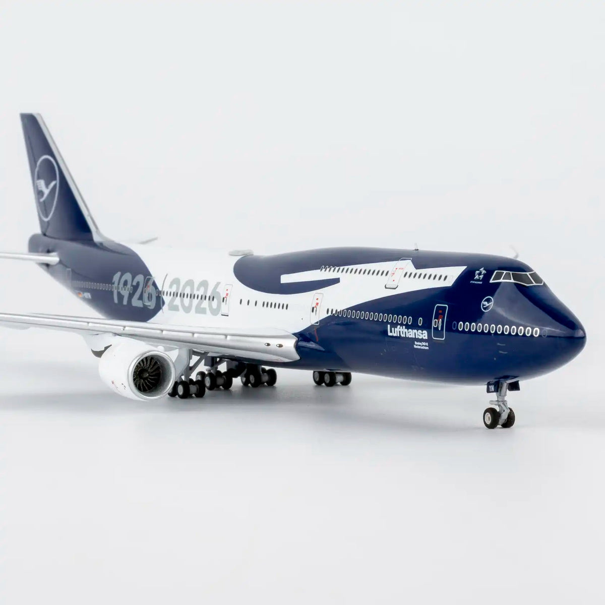 NG Models 漢莎 Boeing 747-8i 百年紀念 豪華版合金模型 1:400 D-ABYN - Man‘s Aviation Collectibles (HK)