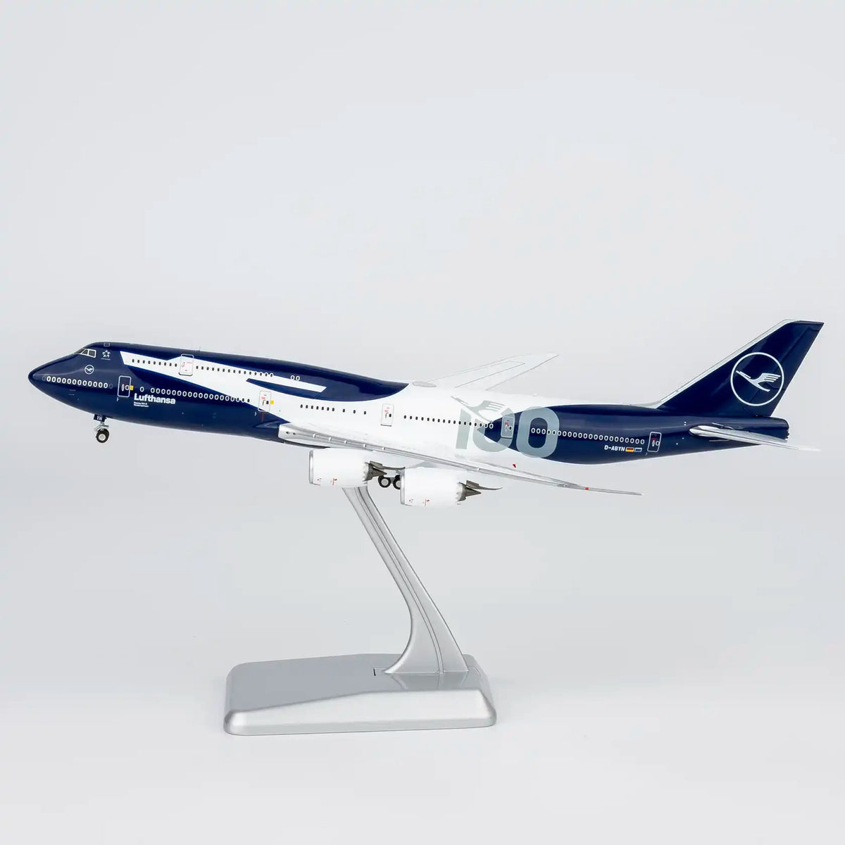 NG Models 漢莎 Boeing 747-8i 百年紀念 豪華版合金模型 1:400 D-ABYN - Man‘s Aviation Collectibles (HK)