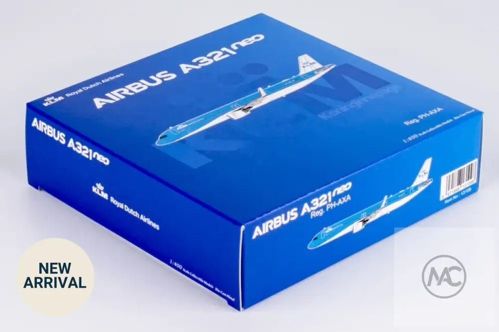 NG Models 荷蘭皇家航空 KLM「Koninginnepage / Swallowtail」Airbus A321neo PH-AXA 1:400 飛機模型 - 1:400 Scale Model