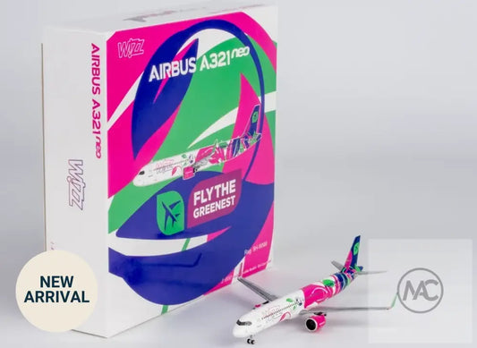 NG Models | NG13138 | 1:400 Airbus A321neo | Wizz Air Malta | 9H-WNM | Fly the Greenest