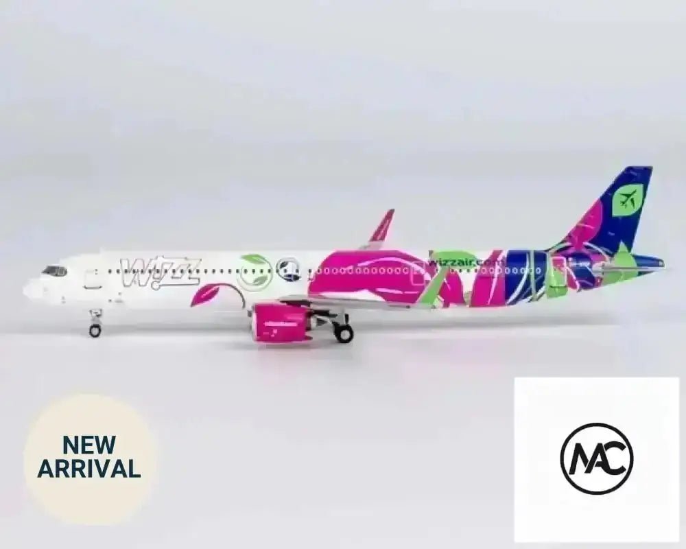 NG Models | NG13138 | 1:400 Airbus A321neo | Wizz Air Malta | 9H-WNM | Fly the Greenest - Man‘s Aviation Collectibles (HK)