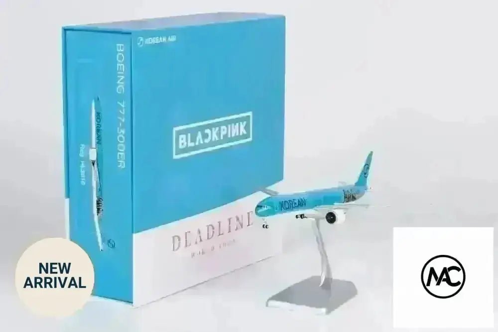 NG73086 | NG Models 1:400 | 波音777-300ER 大韓航空HL2016塗裝(BlackPink身披大韓航空2025年新塗裝)(含支架)終極版 - Man‘s Aviation Collectibles (HK)