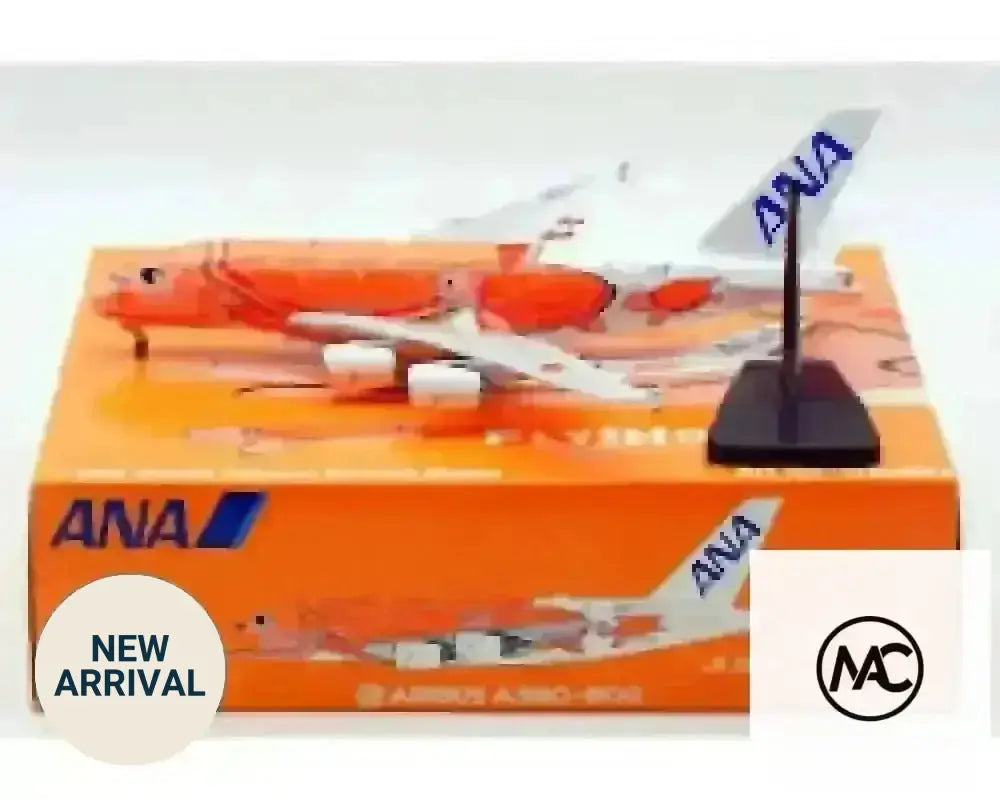 NH | ANA A380-800 FLYING HONU 日落橙海龜 1:400 | ANA Sunset Orange Sea Turtle Special Livery Diecast Model - Man‘s Aviation Collectibles (HK)