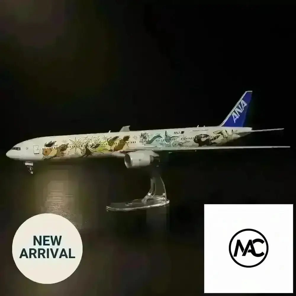 NH | ANA 全日空 Boeing 777-300ER Eevee Jet 伊布彩繪 1:400 | Pokémon Special Livery Diecast Model SA4033 - Man‘s Aviation Collectibles (HK)