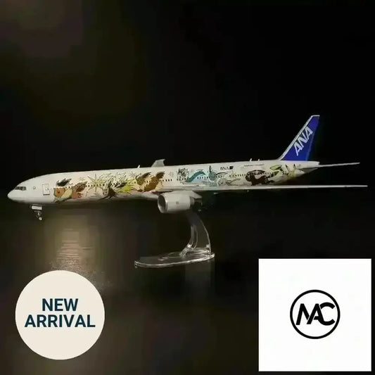 NH | ANA 全日空 Boeing 777-300ER Eevee Jet 伊布彩繪 1:400 | Pokémon Special Livery Diecast Model SA4033 - Man‘s Aviation Collectibles (HK)