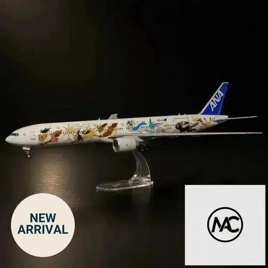 NH | ANA 全日空 Boeing 777-300ER Eevee Jet 伊布彩繪 1:400 | Pokémon Special Livery Diecast Model SA4033 - Man‘s Aviation Collectibles (HK)