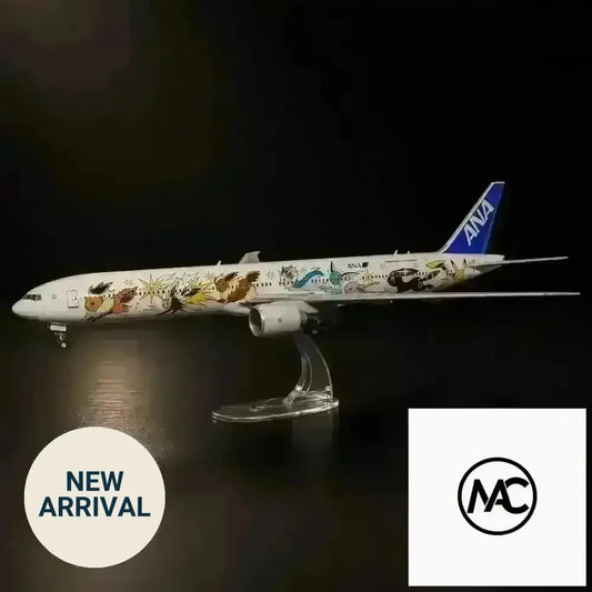 NH | ANA 全日空 Boeing 777-300ER Eevee Jet 伊布彩繪 1:400 | Pokémon Special Livery Diecast Model SA4033 - Man‘s Aviation Collectibles (HK)