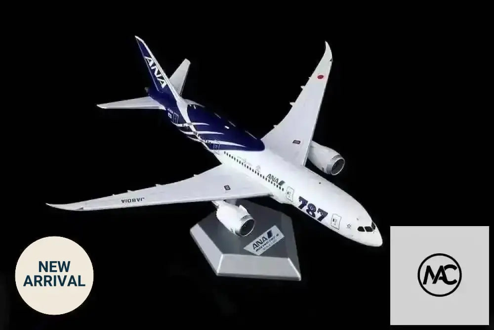 NH | ANA 全日空 Boeing 787-8 首架彩繪機「髊太郎」 JA801A 1:200 | ANA First Boeing 787 Dreamliner Special Livery Diecast Model - Man‘s Aviation Collectibles (HK)