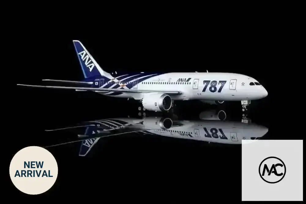 NH | ANA 全日空 Boeing 787-8 首架彩繪機「髊太郎」 JA801A 1:200 | ANA First Boeing 787 Dreamliner Special Livery Diecast Model - Man‘s Aviation Collectibles (HK)