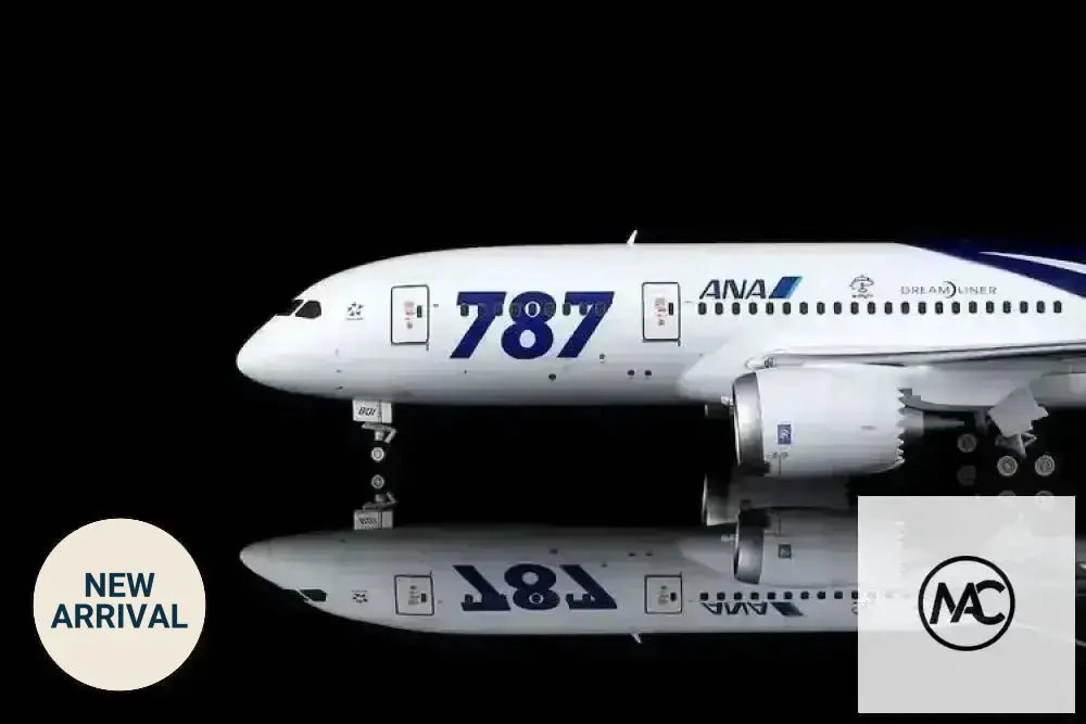 NH | ANA 全日空 Boeing 787-8 首架彩繪機「髊太郎」 JA801A 1:200 | ANA First Boeing 787 Dreamliner Special Livery Diecast Model - Man‘s Aviation Collectibles (HK)