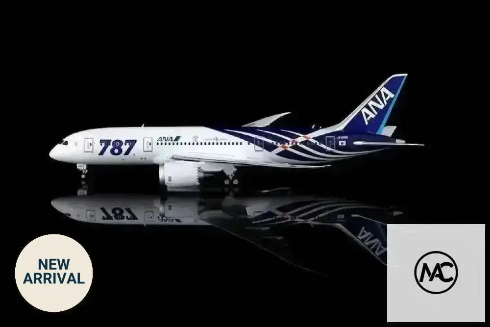 NH | ANA 全日空 Boeing 787-8 首架彩繪機「髊太郎」 JA801A 1:200 | ANA First Boeing 787 Dreamliner Special Livery Diecast Model - Man‘s Aviation Collectibles (HK)