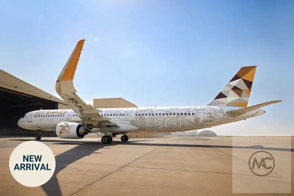 Phoenix 1:400 阿提哈德航空 Etihad Airways Airbus A321neo A6-AEN ’20th Anniversary’ 合金模型 - 飛機模型