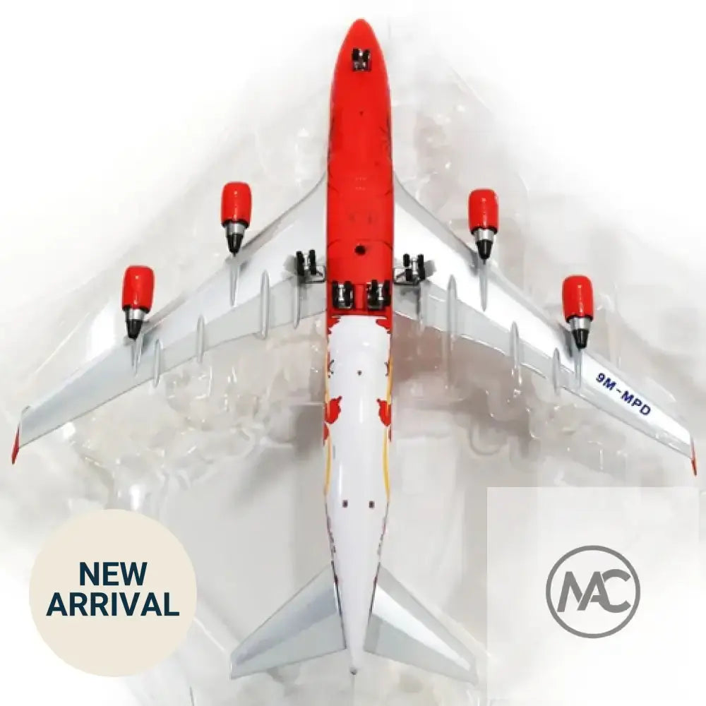 Phoenix 1:400 馬來西亞航空 Boeing 747-400 木槿花彩繪 9M-MPD (PH04403) | Malaysia Airlines Hibiscus Livery - Man‘s Aviation Collectibles (HK)